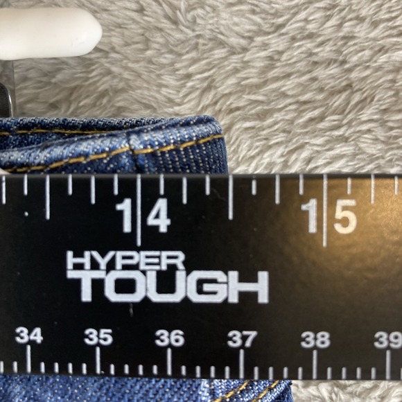 Jones New York Jeans Women's 4 Blue Denim Stretch‎ Straight Leg Dark Wash - Picture 9 of 16